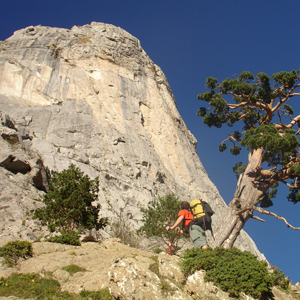 Travesías, vías normales o poco difíciles